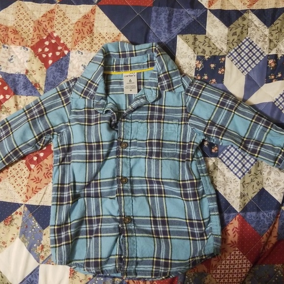 Carters long sleeve button shirt - Picture 1 of 1